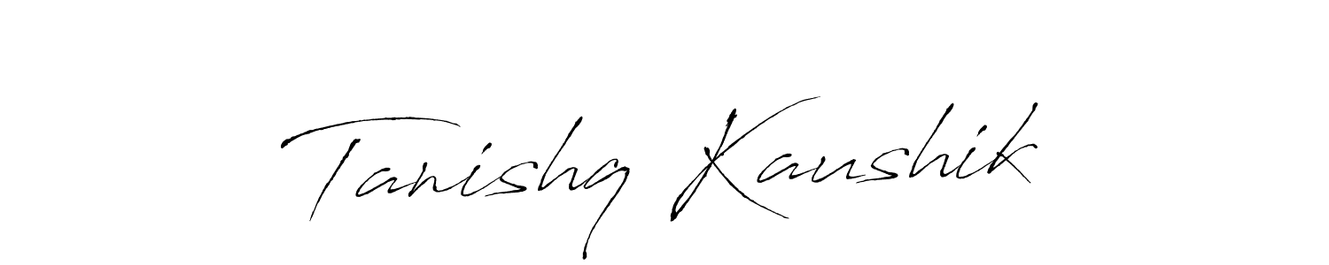 Also we have Tanishq Kaushik name is the best signature style. Create professional handwritten signature collection using Antro_Vectra autograph style. Tanishq Kaushik signature style 6 images and pictures png