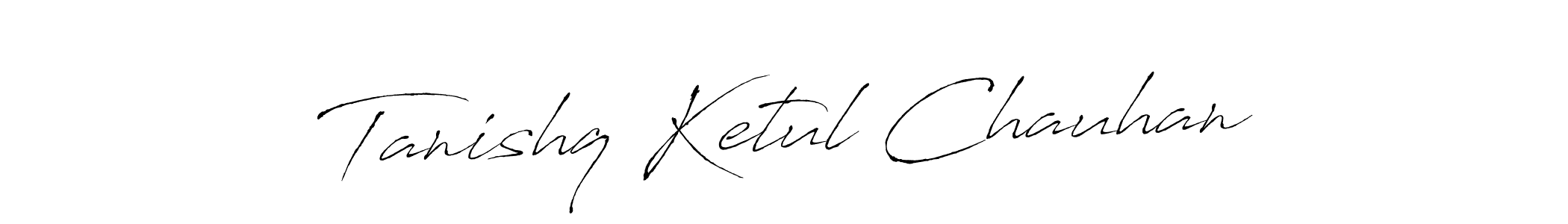 The best way (Antro_Vectra) to make a short signature is to pick only two or three words in your name. The name Tanishq Ketul Chauhan include a total of six letters. For converting this name. Tanishq Ketul Chauhan signature style 6 images and pictures png