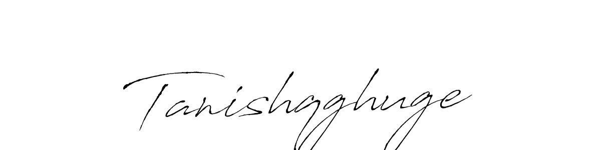 Antro_Vectra is a professional signature style that is perfect for those who want to add a touch of class to their signature. It is also a great choice for those who want to make their signature more unique. Get Tanishqghuge name to fancy signature for free. Tanishqghuge signature style 6 images and pictures png