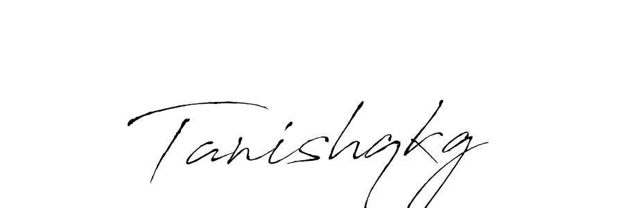 How to make Tanishqkg signature? Antro_Vectra is a professional autograph style. Create handwritten signature for Tanishqkg name. Tanishqkg signature style 6 images and pictures png