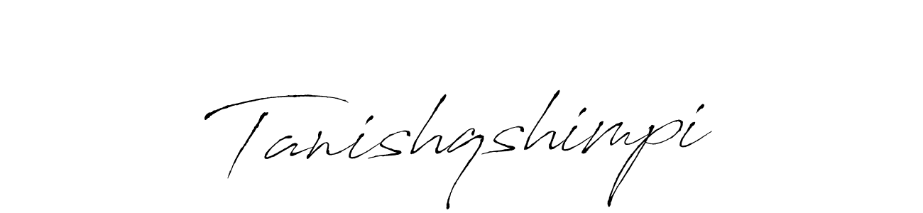 Make a beautiful signature design for name Tanishqshimpi. With this signature (Antro_Vectra) style, you can create a handwritten signature for free. Tanishqshimpi signature style 6 images and pictures png