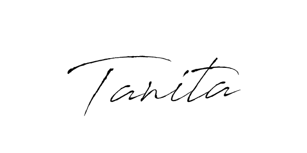 Tanita stylish signature style. Best Handwritten Sign (Antro_Vectra) for my name. Handwritten Signature Collection Ideas for my name Tanita. Tanita signature style 6 images and pictures png