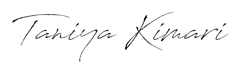 Taniya Kimari stylish signature style. Best Handwritten Sign (Antro_Vectra) for my name. Handwritten Signature Collection Ideas for my name Taniya Kimari. Taniya Kimari signature style 6 images and pictures png