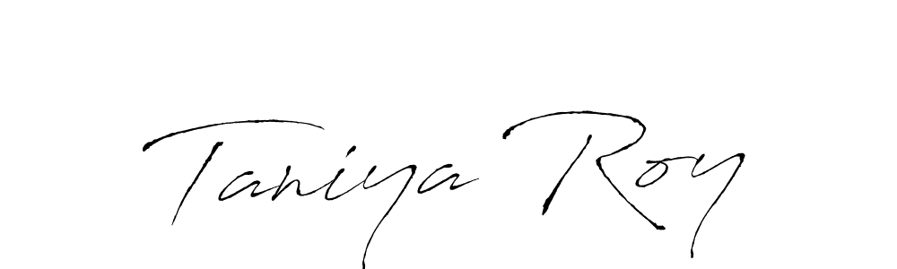 You can use this online signature creator to create a handwritten signature for the name Taniya Roy. This is the best online autograph maker. Taniya Roy signature style 6 images and pictures png