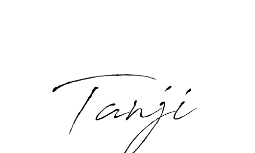 Similarly Antro_Vectra is the best handwritten signature design. Signature creator online .You can use it as an online autograph creator for name Tanji. Tanji signature style 6 images and pictures png