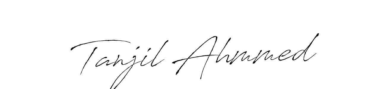 Make a short Tanjil Ahmmed signature style. Manage your documents anywhere anytime using Antro_Vectra. Create and add eSignatures, submit forms, share and send files easily. Tanjil Ahmmed signature style 6 images and pictures png
