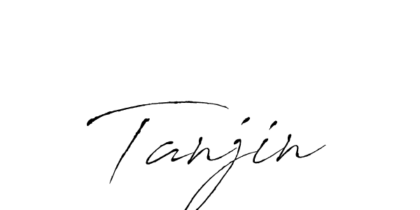 Also You can easily find your signature by using the search form. We will create Tanjin name handwritten signature images for you free of cost using Antro_Vectra sign style. Tanjin signature style 6 images and pictures png