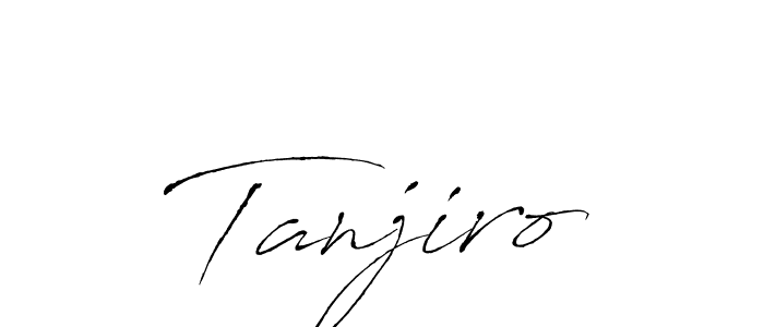 Tanjiro stylish signature style. Best Handwritten Sign (Antro_Vectra) for my name. Handwritten Signature Collection Ideas for my name Tanjiro. Tanjiro signature style 6 images and pictures png