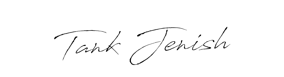 The best way (Antro_Vectra) to make a short signature is to pick only two or three words in your name. The name Tank Jenish include a total of six letters. For converting this name. Tank Jenish signature style 6 images and pictures png