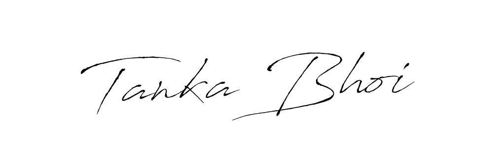 Tanka Bhoi stylish signature style. Best Handwritten Sign (Antro_Vectra) for my name. Handwritten Signature Collection Ideas for my name Tanka Bhoi. Tanka Bhoi signature style 6 images and pictures png