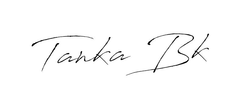 Tanka Bk stylish signature style. Best Handwritten Sign (Antro_Vectra) for my name. Handwritten Signature Collection Ideas for my name Tanka Bk. Tanka Bk signature style 6 images and pictures png