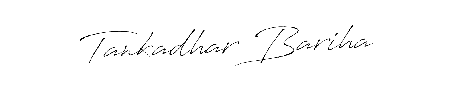 Also we have Tankadhar Bariha name is the best signature style. Create professional handwritten signature collection using Antro_Vectra autograph style. Tankadhar Bariha signature style 6 images and pictures png