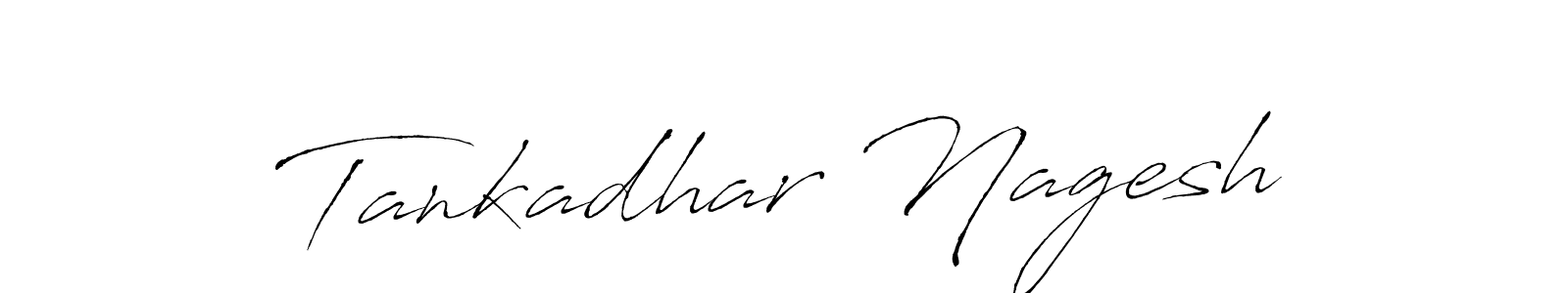 Create a beautiful signature design for name Tankadhar Nagesh. With this signature (Antro_Vectra) fonts, you can make a handwritten signature for free. Tankadhar Nagesh signature style 6 images and pictures png