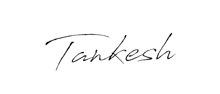 Design your own signature with our free online signature maker. With this signature software, you can create a handwritten (Antro_Vectra) signature for name Tankesh. Tankesh signature style 6 images and pictures png