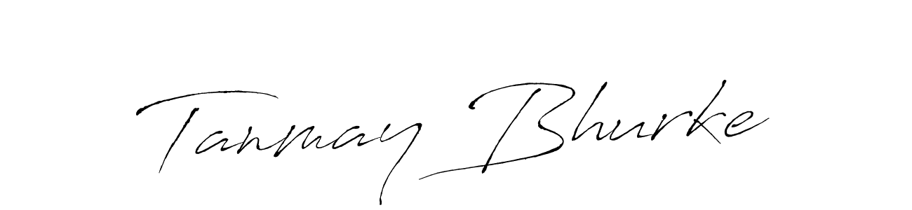 How to make Tanmay Bhurke signature? Antro_Vectra is a professional autograph style. Create handwritten signature for Tanmay Bhurke name. Tanmay Bhurke signature style 6 images and pictures png