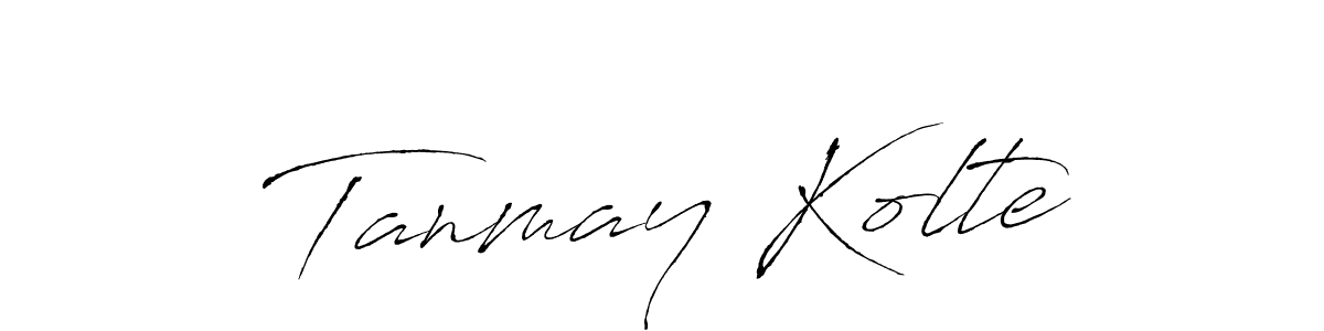 You can use this online signature creator to create a handwritten signature for the name Tanmay Kolte. This is the best online autograph maker. Tanmay Kolte signature style 6 images and pictures png