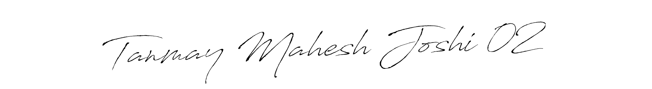Tanmay Mahesh Joshi 02 stylish signature style. Best Handwritten Sign (Antro_Vectra) for my name. Handwritten Signature Collection Ideas for my name Tanmay Mahesh Joshi 02. Tanmay Mahesh Joshi 02 signature style 6 images and pictures png