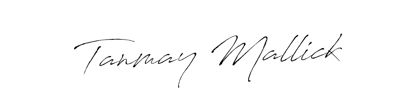 You should practise on your own different ways (Antro_Vectra) to write your name (Tanmay Mallick) in signature. don't let someone else do it for you. Tanmay Mallick signature style 6 images and pictures png