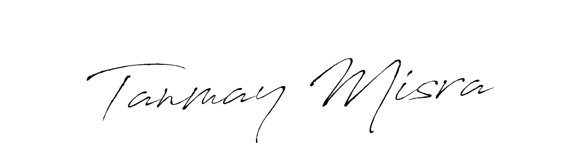 Create a beautiful signature design for name Tanmay Misra. With this signature (Antro_Vectra) fonts, you can make a handwritten signature for free. Tanmay Misra signature style 6 images and pictures png