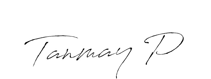 if you are searching for the best signature style for your name Tanmay P. so please give up your signature search. here we have designed multiple signature styles  using Antro_Vectra. Tanmay P signature style 6 images and pictures png