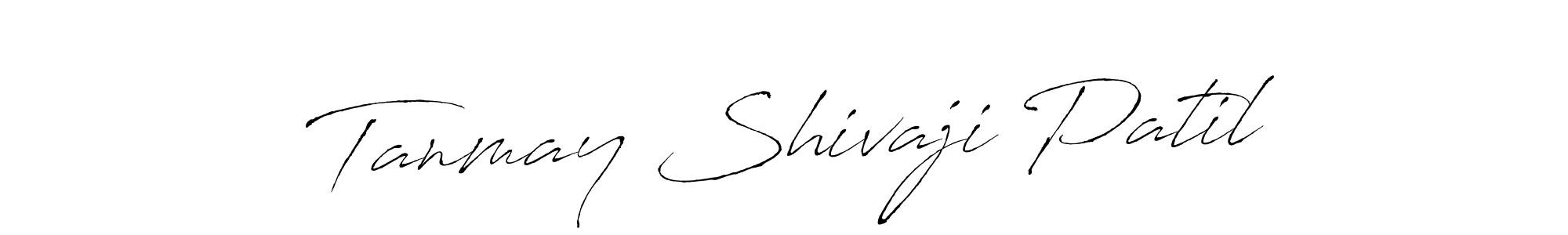 Tanmay Shivaji Patil stylish signature style. Best Handwritten Sign (Antro_Vectra) for my name. Handwritten Signature Collection Ideas for my name Tanmay Shivaji Patil. Tanmay Shivaji Patil signature style 6 images and pictures png