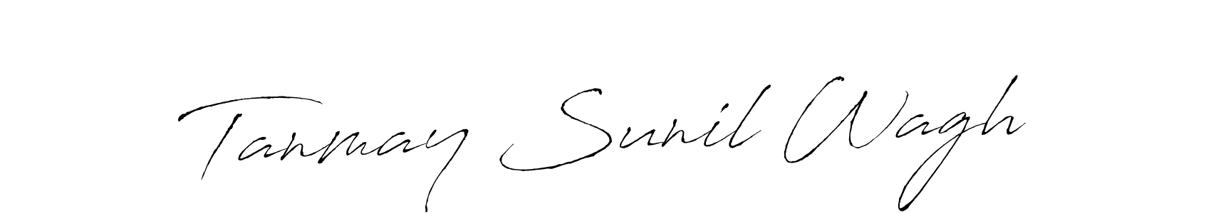 Design your own signature with our free online signature maker. With this signature software, you can create a handwritten (Antro_Vectra) signature for name Tanmay Sunil Wagh. Tanmay Sunil Wagh signature style 6 images and pictures png