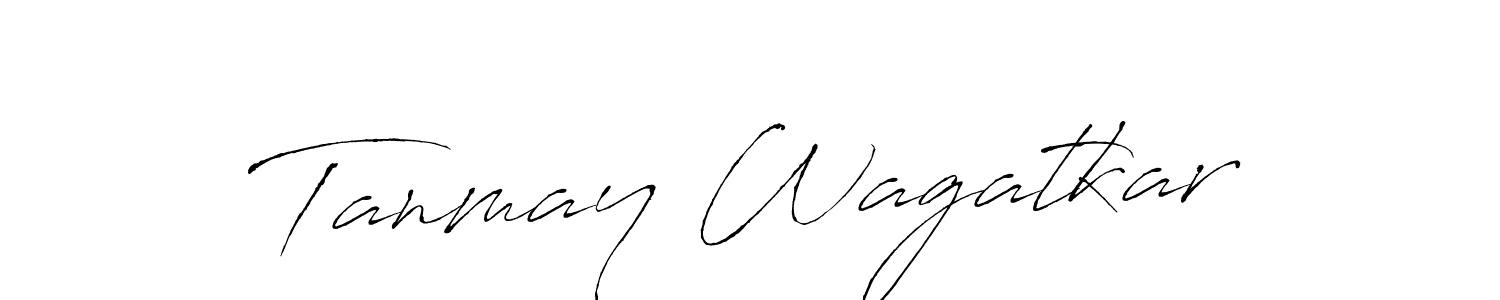 This is the best signature style for the Tanmay Wagatkar name. Also you like these signature font (Antro_Vectra). Mix name signature. Tanmay Wagatkar signature style 6 images and pictures png