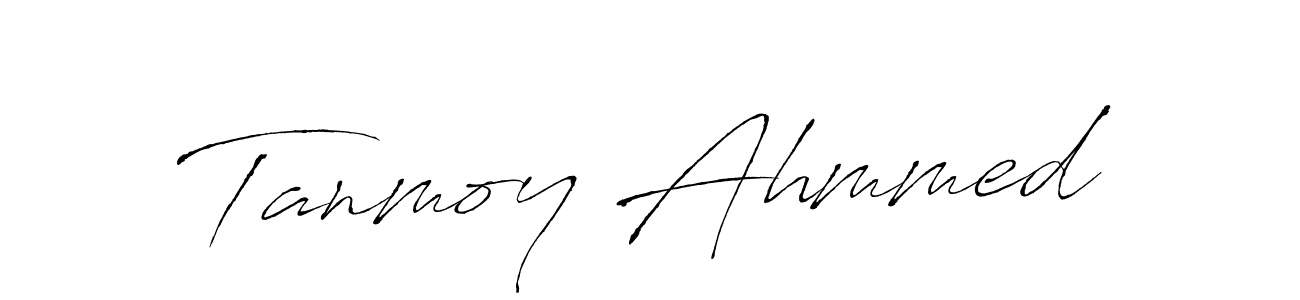 You should practise on your own different ways (Antro_Vectra) to write your name (Tanmoy Ahmmed) in signature. don't let someone else do it for you. Tanmoy Ahmmed signature style 6 images and pictures png