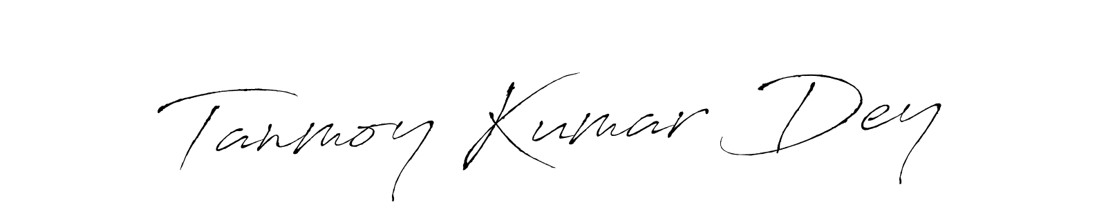 Use a signature maker to create a handwritten signature online. With this signature software, you can design (Antro_Vectra) your own signature for name Tanmoy Kumar Dey. Tanmoy Kumar Dey signature style 6 images and pictures png