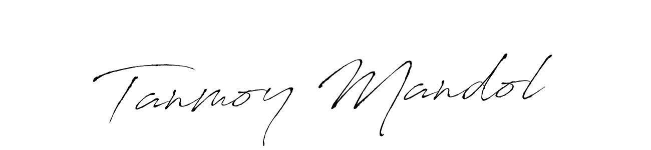 Also we have Tanmoy Mandol name is the best signature style. Create professional handwritten signature collection using Antro_Vectra autograph style. Tanmoy Mandol signature style 6 images and pictures png