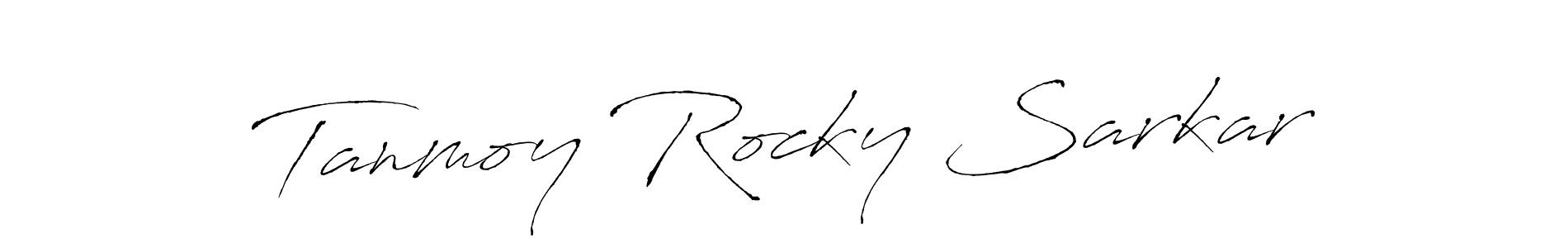 Also You can easily find your signature by using the search form. We will create Tanmoy Rocky Sarkar name handwritten signature images for you free of cost using Antro_Vectra sign style. Tanmoy Rocky Sarkar signature style 6 images and pictures png