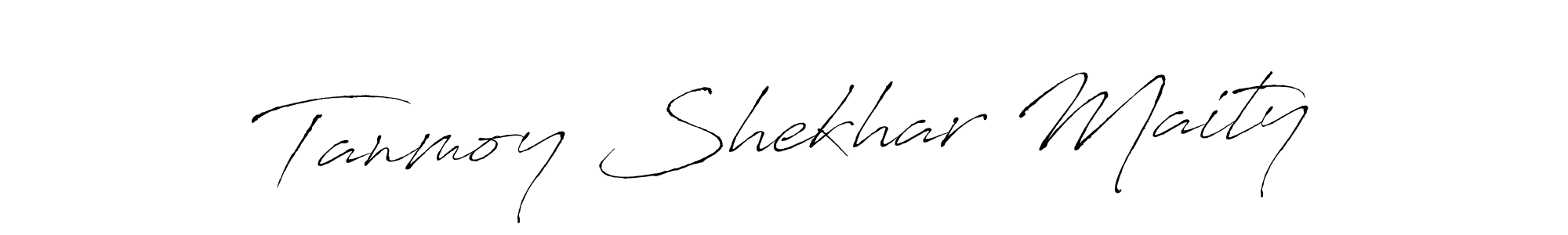 Use a signature maker to create a handwritten signature online. With this signature software, you can design (Antro_Vectra) your own signature for name Tanmoy Shekhar Maity. Tanmoy Shekhar Maity signature style 6 images and pictures png