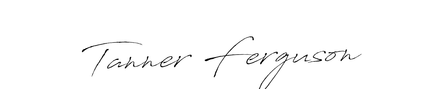 Make a beautiful signature design for name Tanner Ferguson. Use this online signature maker to create a handwritten signature for free. Tanner Ferguson signature style 6 images and pictures png