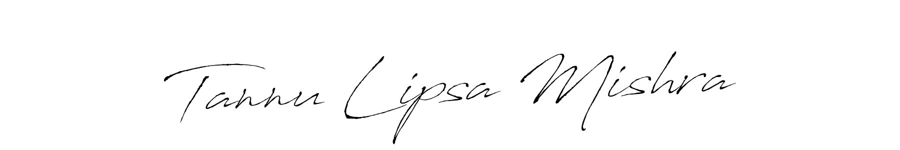 Design your own signature with our free online signature maker. With this signature software, you can create a handwritten (Antro_Vectra) signature for name Tannu Lipsa Mishra. Tannu Lipsa Mishra signature style 6 images and pictures png