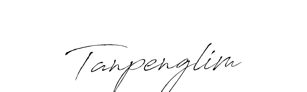 How to make Tanpenglim name signature. Use Antro_Vectra style for creating short signs online. This is the latest handwritten sign. Tanpenglim signature style 6 images and pictures png
