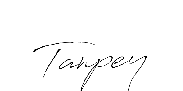 Also You can easily find your signature by using the search form. We will create Tanpey name handwritten signature images for you free of cost using Antro_Vectra sign style. Tanpey signature style 6 images and pictures png