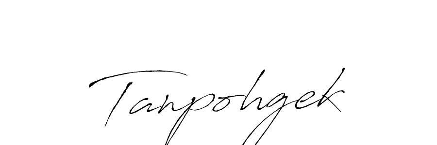 Once you've used our free online signature maker to create your best signature Antro_Vectra style, it's time to enjoy all of the benefits that Tanpohgek name signing documents. Tanpohgek signature style 6 images and pictures png