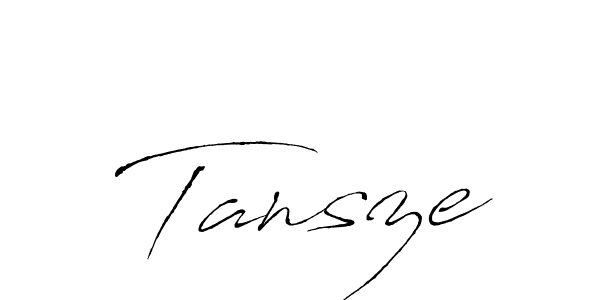 How to make Tansze name signature. Use Antro_Vectra style for creating short signs online. This is the latest handwritten sign. Tansze signature style 6 images and pictures png