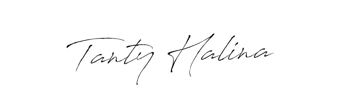 It looks lik you need a new signature style for name Tanty Halina. Design unique handwritten (Antro_Vectra) signature with our free signature maker in just a few clicks. Tanty Halina signature style 6 images and pictures png