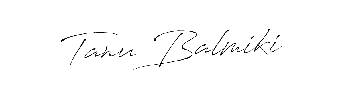 You can use this online signature creator to create a handwritten signature for the name Tanu Balmiki. This is the best online autograph maker. Tanu Balmiki signature style 6 images and pictures png