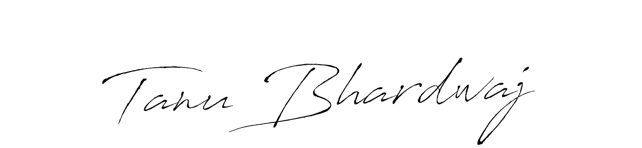 The best way (Antro_Vectra) to make a short signature is to pick only two or three words in your name. The name Tanu Bhardwaj include a total of six letters. For converting this name. Tanu Bhardwaj signature style 6 images and pictures png