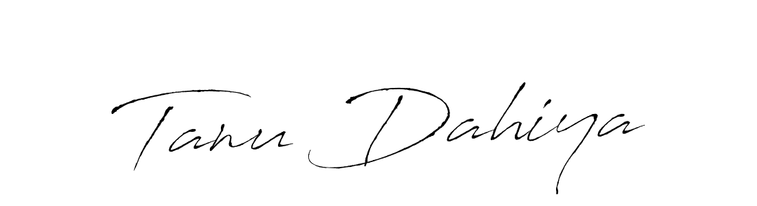 The best way (Antro_Vectra) to make a short signature is to pick only two or three words in your name. The name Tanu Dahiya include a total of six letters. For converting this name. Tanu Dahiya signature style 6 images and pictures png
