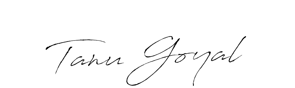 Also we have Tanu Goyal name is the best signature style. Create professional handwritten signature collection using Antro_Vectra autograph style. Tanu Goyal signature style 6 images and pictures png