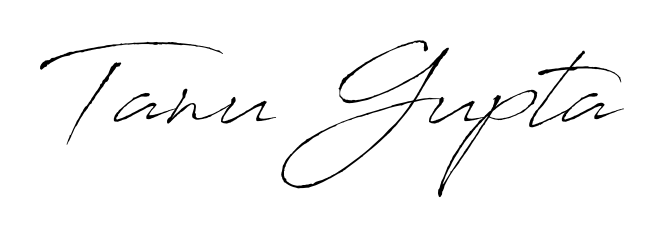 Similarly Antro_Vectra is the best handwritten signature design. Signature creator online. You can use it as an online autograph creator for name Tanu Gupta. Tanu Gupta signature style 6 images and pictures png