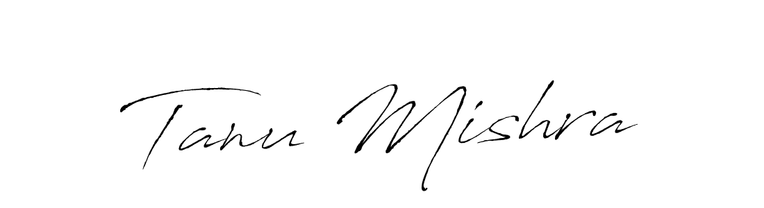 Use a signature maker to create a handwritten signature online. With this signature software, you can design (Antro_Vectra) your own signature for name Tanu Mishra. Tanu Mishra signature style 6 images and pictures png