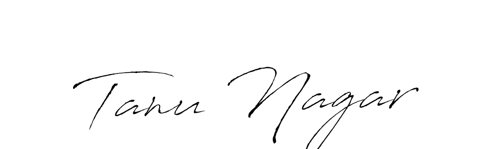 You should practise on your own different ways (Antro_Vectra) to write your name (Tanu Nagar) in signature. don't let someone else do it for you. Tanu Nagar signature style 6 images and pictures png