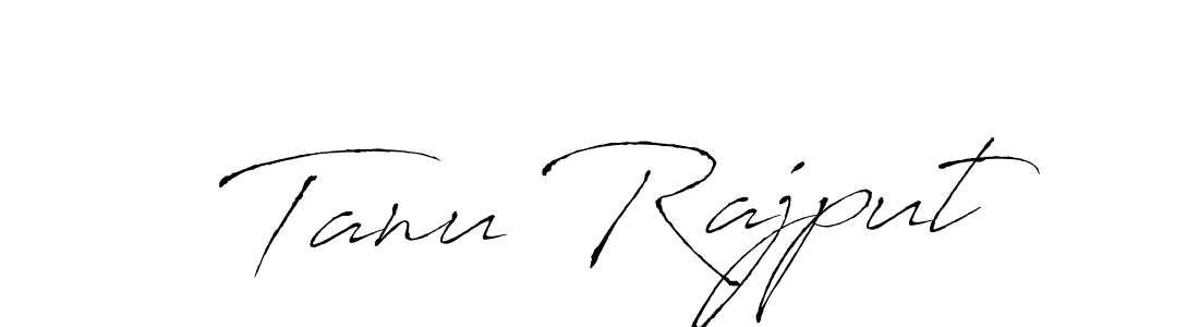 It looks lik you need a new signature style for name Tanu Rajput. Design unique handwritten (Antro_Vectra) signature with our free signature maker in just a few clicks. Tanu Rajput signature style 6 images and pictures png