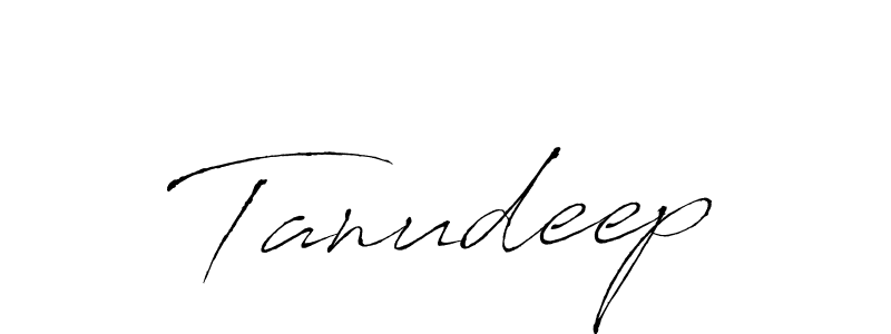 How to make Tanudeep name signature. Use Antro_Vectra style for creating short signs online. This is the latest handwritten sign. Tanudeep signature style 6 images and pictures png