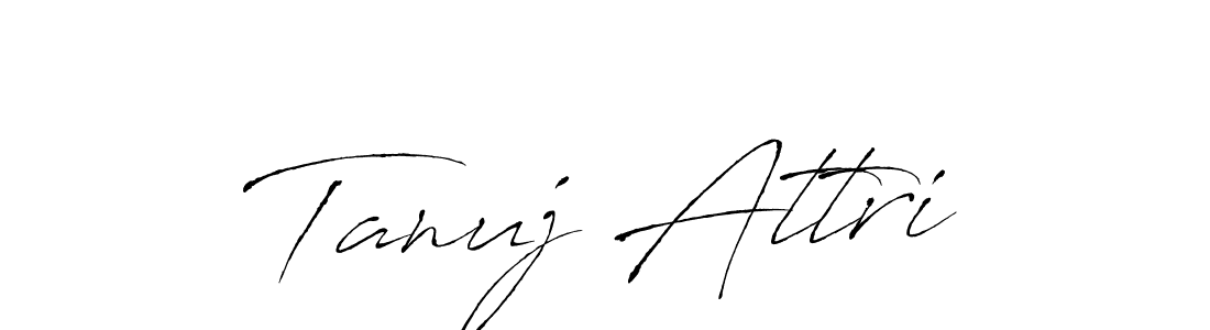 Make a beautiful signature design for name Tanuj Attri. Use this online signature maker to create a handwritten signature for free. Tanuj Attri signature style 6 images and pictures png