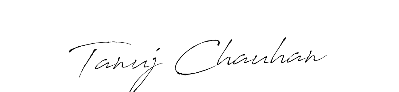 Make a beautiful signature design for name Tanuj Chauhan. Use this online signature maker to create a handwritten signature for free. Tanuj Chauhan signature style 6 images and pictures png